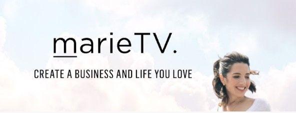 Screenshot of marieTV