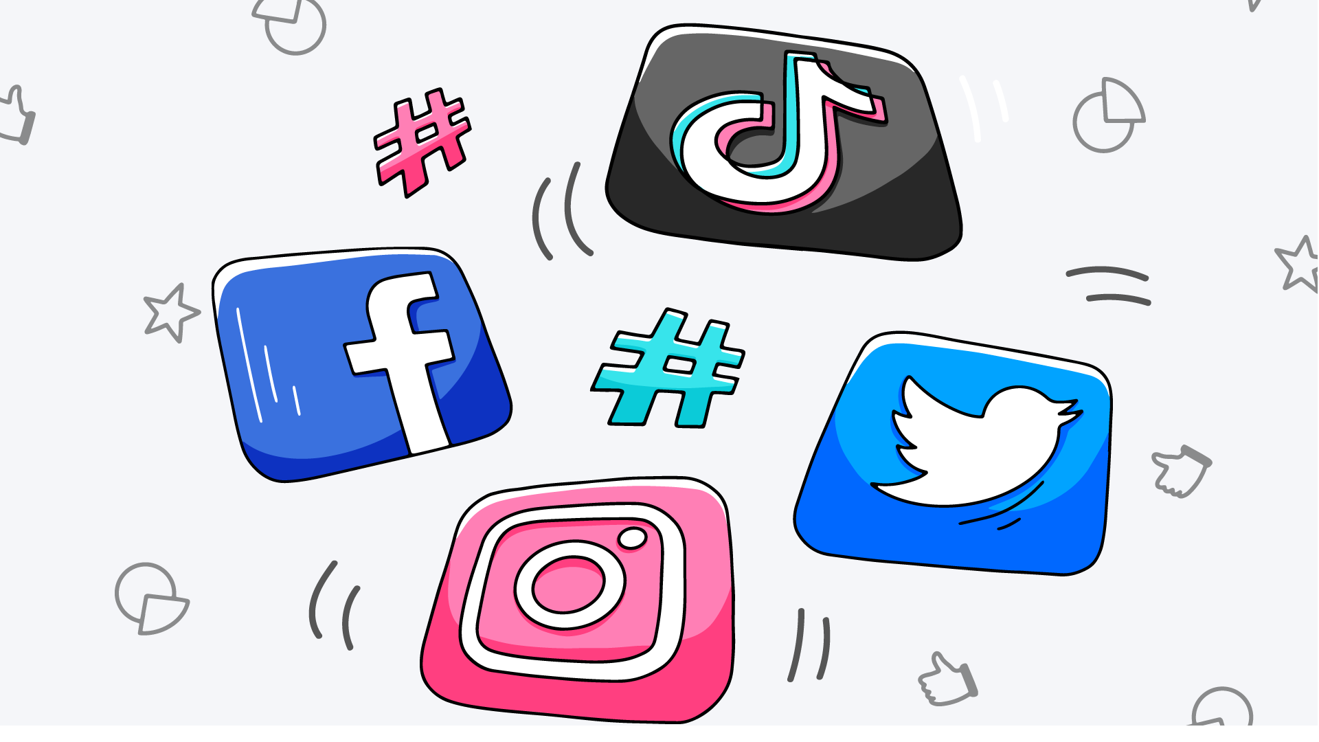 Social media icons