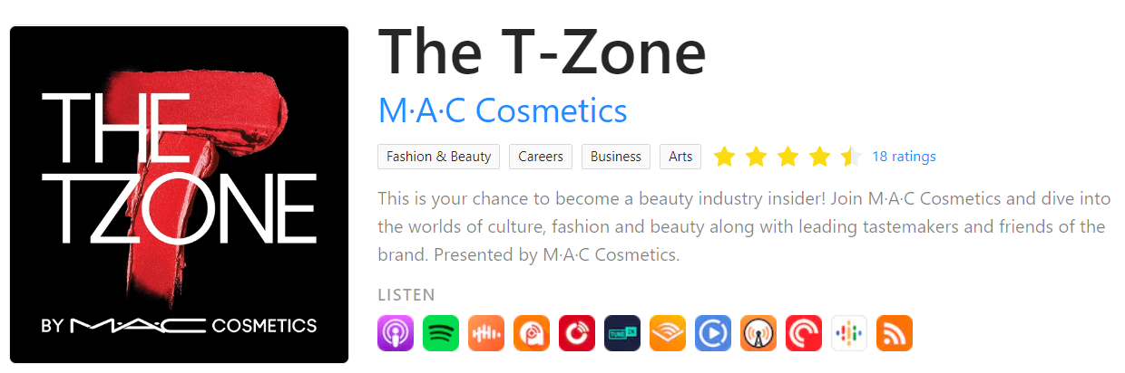The T-Zone podcast on Rephonic