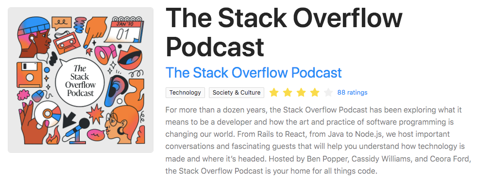 The Stack Overflow Podcast on Rephonic