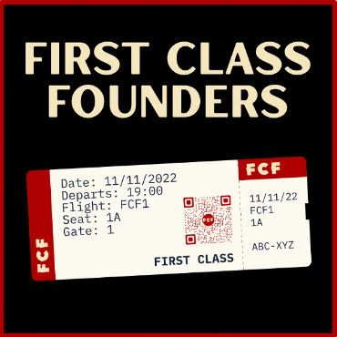 First Class Founders podcast cover art