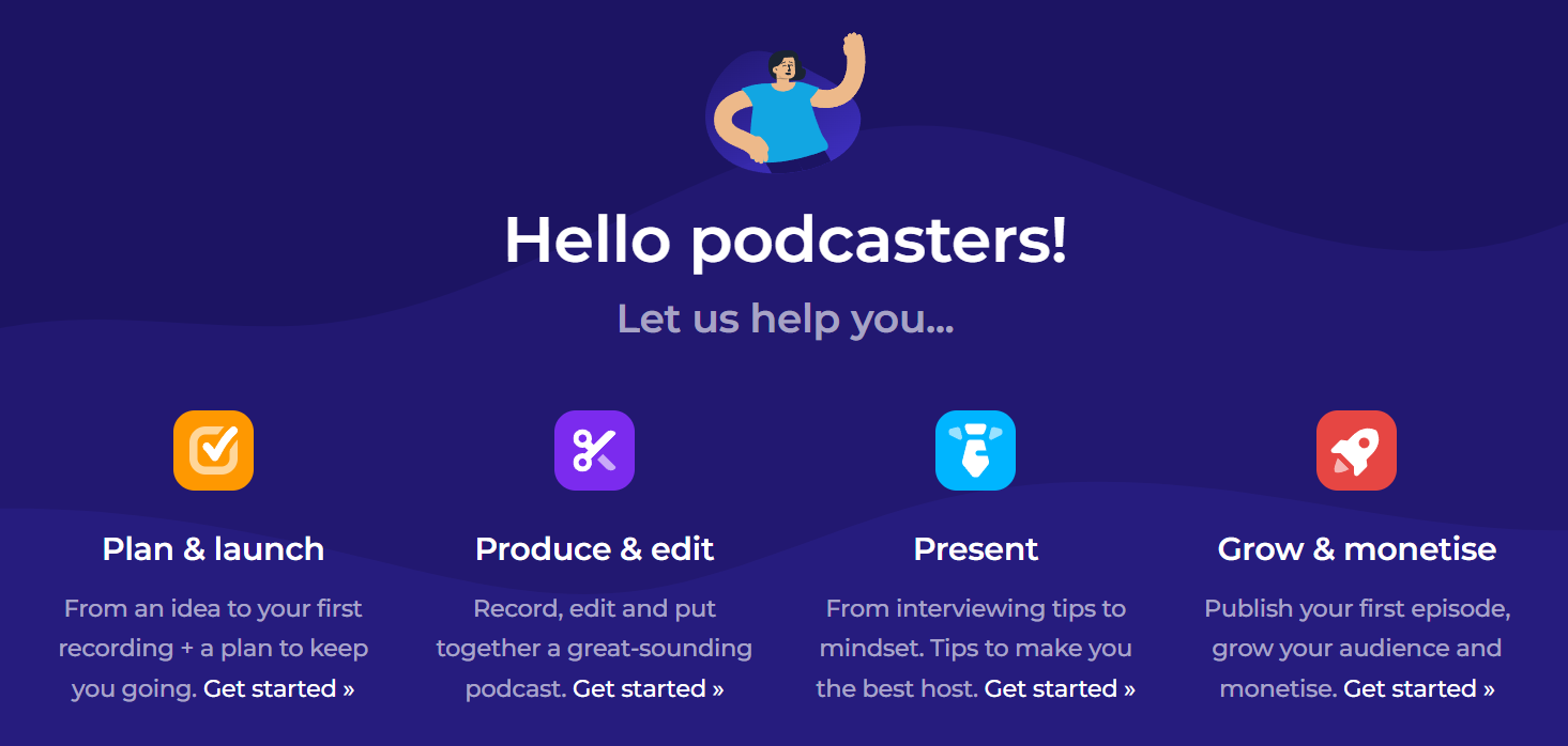 The Podcast Host podcast blog homepage