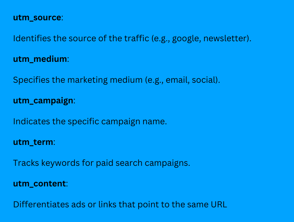 UTM tags explained
