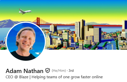Adam Nathan CEO of Blaze