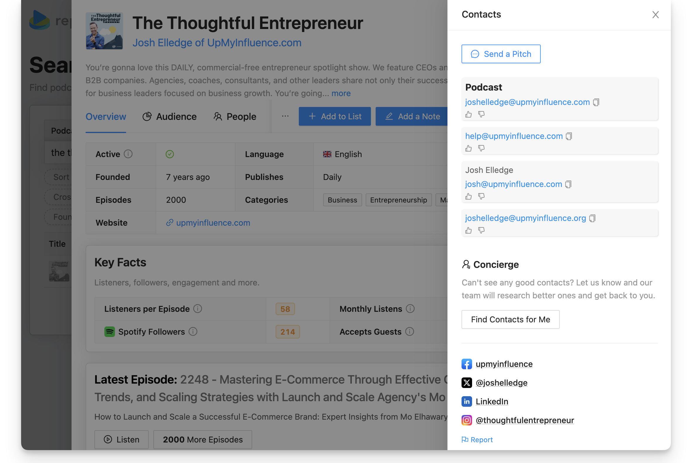 How Founders Use Rephonic to Get Featured on Podcasts