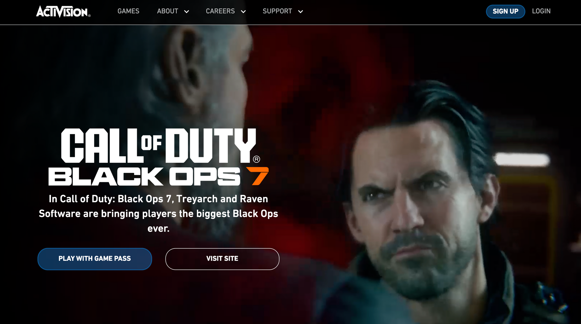Activision website