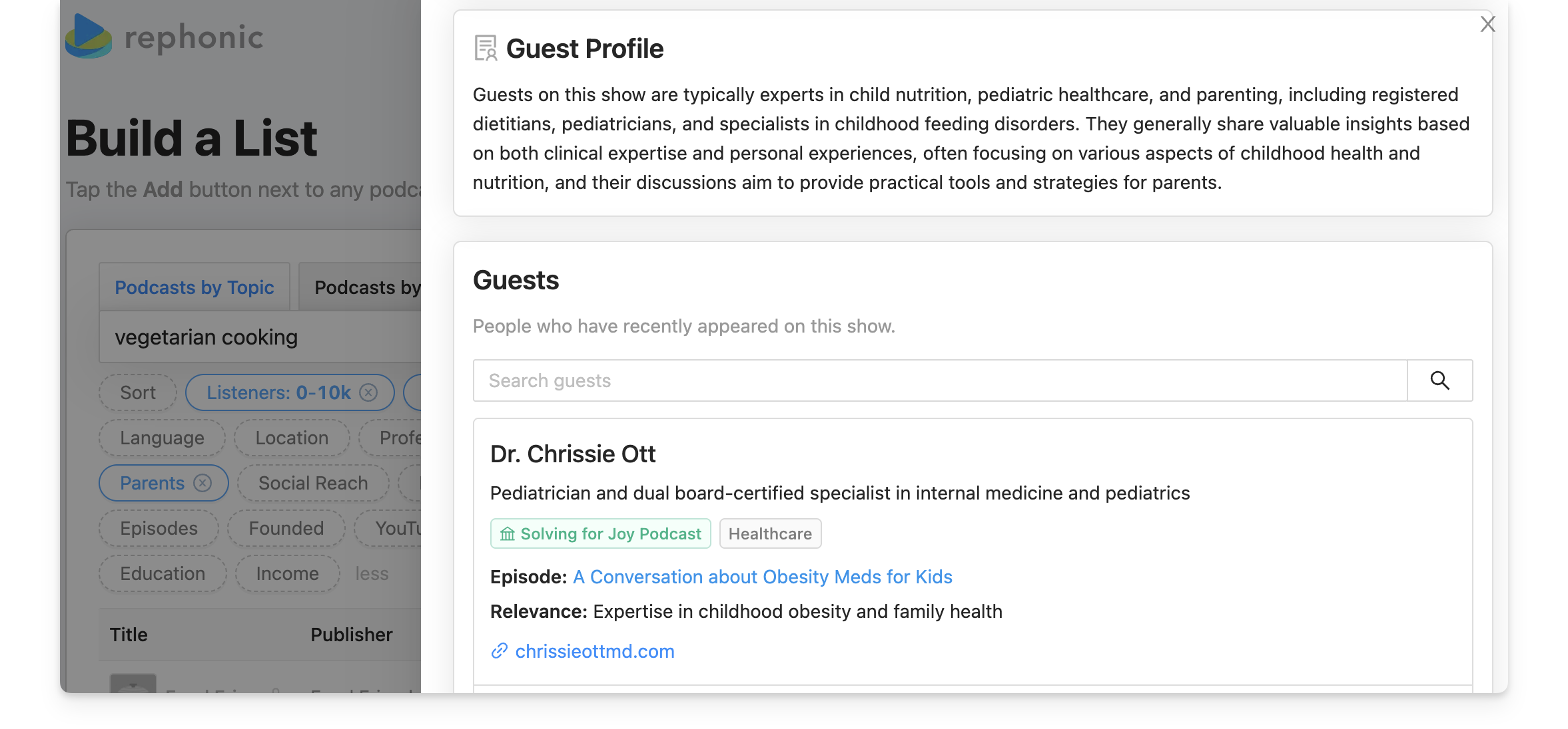 Nourished Child podcast guest profile