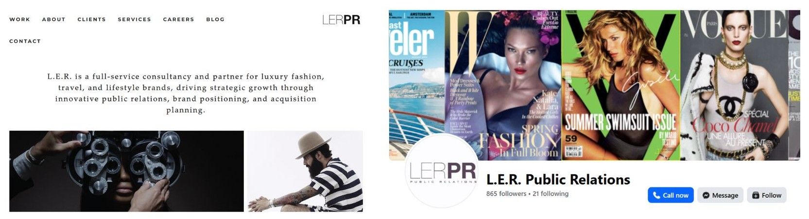 L.E.R PR fashion PR agency