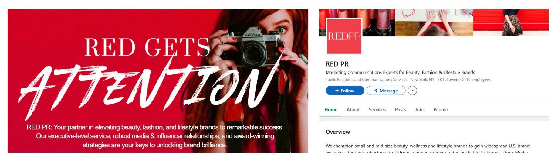 Red PR fashion PR agency