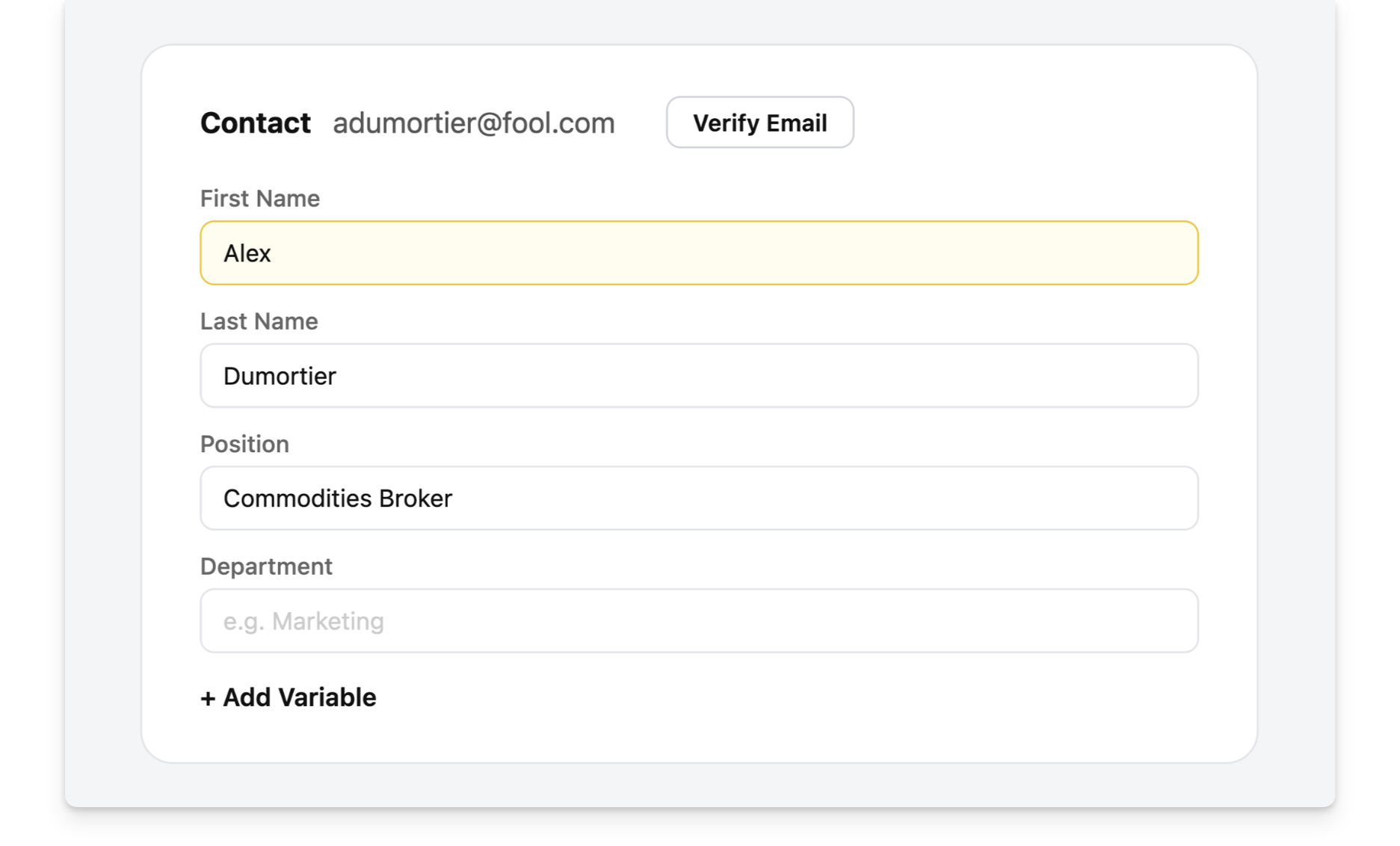 Rephonic podcast contact management feature