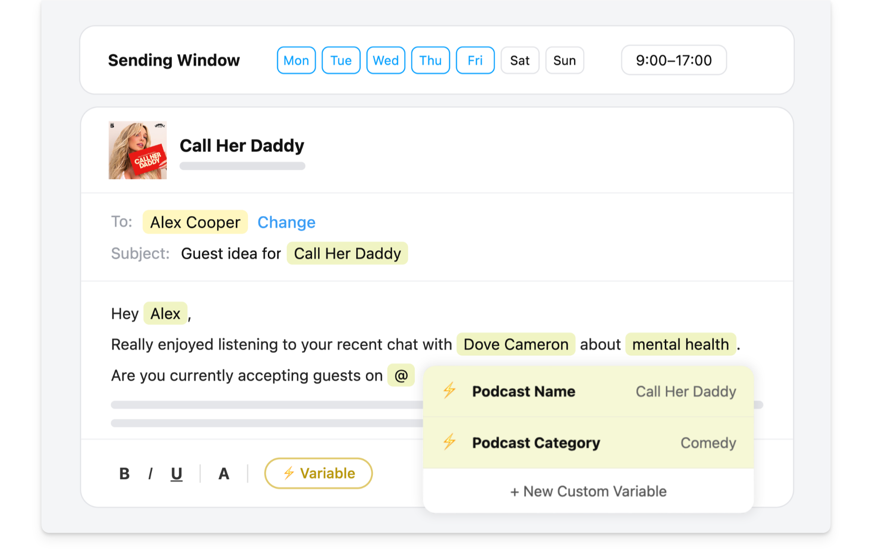Rephonic built-in pitching tool