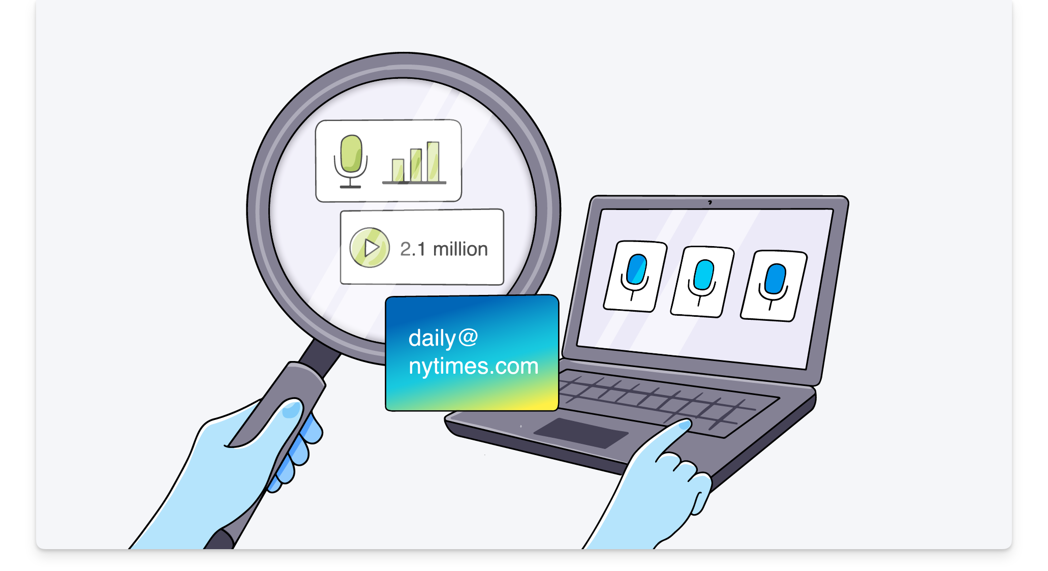 Podcast search engine