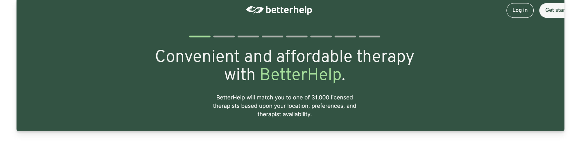 BetterHelp top podcast advertiser