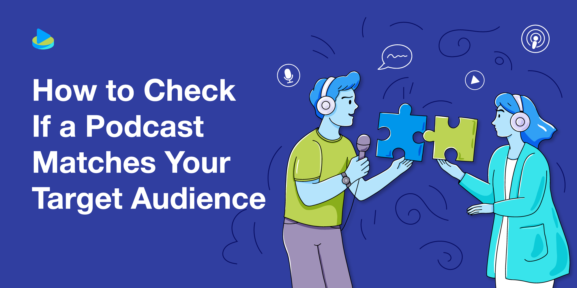 Illustration for checking a podcast's target audience